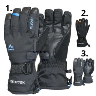 Pánské  zimní prstové rukavice Echt HX062