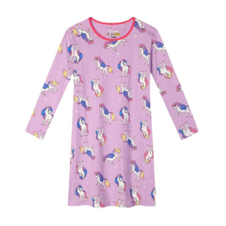 DÍVČÍ NOČNÍ KOŠILE fialová Kugo MC5856