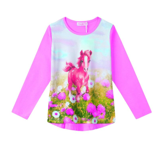 DÍVČÍ TRIČKO růžová Kugo DT9360