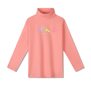 Dívčí rolák meruňkový Kugo FT1219