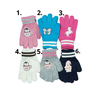 Dívčí pletené rukavice Echt MC016