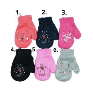 Dětské pletené palcové rukavice Echt MC057