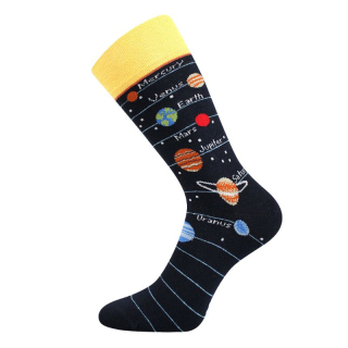 Voxx Obrázkové ponožky Depate Planety tm.modré