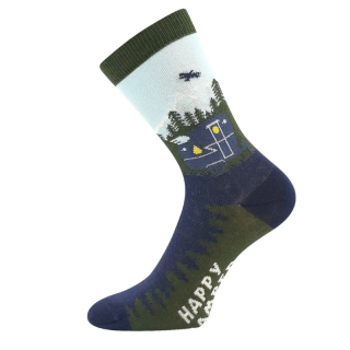 Chlapecké ponožky zelené karavan Voxx
