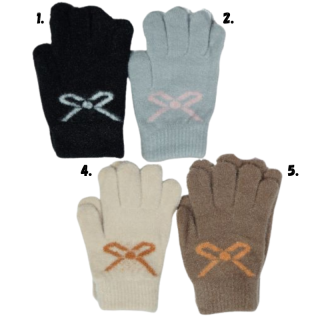Dívčí zateplené fleesové rukavice Gloves MS091