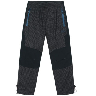 Chlapecké zateplené outdoorové kalhoty černá/šedá Kugo C8972