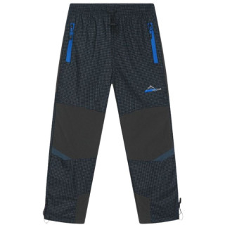 Chlapecké zateplené outdoorové kalhoty černá/šedá Kugo C8971