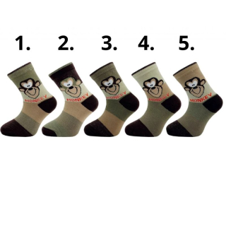 Dětské ponožky opice Novia