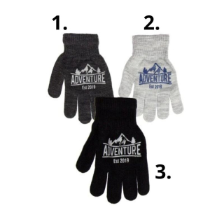 Dětské pletené  rukavice N038 Novia