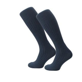 Pánské zimní podkolenky Merino modrošedé 1276 Novia