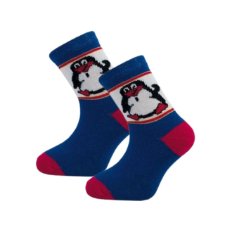 Dětské ponožky modré tučňák 1514 Novia