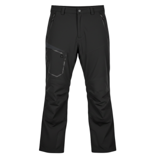 Dámské ZATEPLENÉ SOFTSHELLOVÉ KALHOTY černé Temster 23180