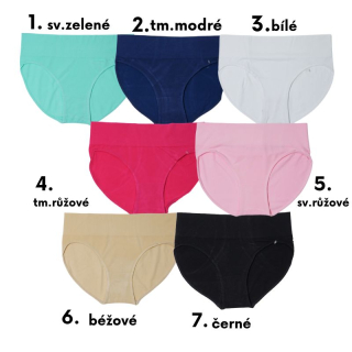 Dámské bezešvé bambusové kalhotky Greenice 6753