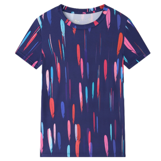 DÍVČÍ funkční TRIČKO tm.modré Wolf S2517