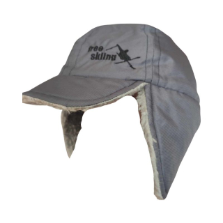 Chlapecká zimní čepice šedá 1686 Rockino