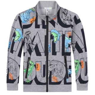 CHLAPECKÁ MIKINA šedá Kugo GM8718