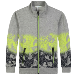 CHLAPECKÁ MIKINA šedá Kugo EM9325