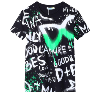 CHLAPECKÉ TRIČKO Kugo černé FB3812