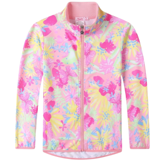 DÍVČÍ  MIKINA růžová Kugo SM3539