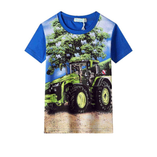 CHLAPECKÉ TRIČKO modré Kugo FC0372