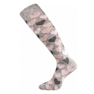 Dámské nadkolenky šedé Fuski Boma Voxx