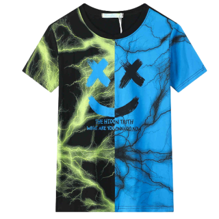 CHLAPECKÉ TRIČKO modré Kugo MC9870