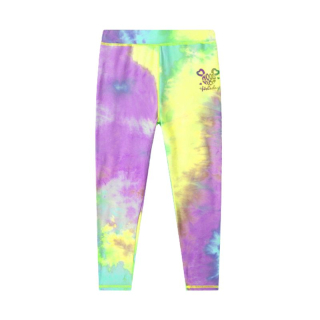 DÍVČÍ LEGÍNY funkční fialová/oranžová Kugo CY1022