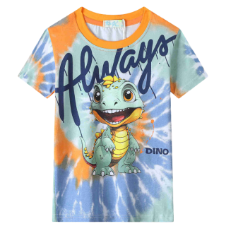 CHLAPECKÉ TRIČKO modrá/oranžová Kugo FC0370