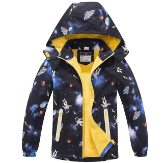 Chlapecká BUNDA letní/jarní tm.modrá Kugo B2870