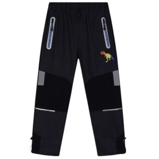 Chlapecké outdoorové kalhoty Kugo černé/šedé G8860