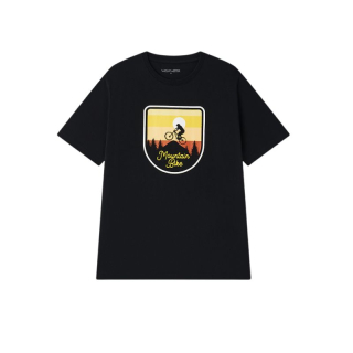 Pánské tričko černé Wolf S2571B