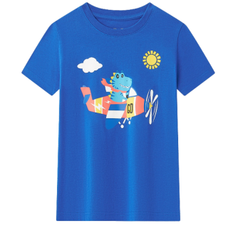 CHLAPECKÉ TRIČKO modré Wolf S2504