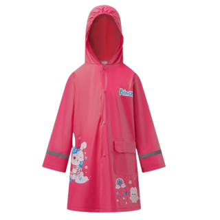 Dívčí PLÁŠTĚNKA tm.růžová Wolf Y2510