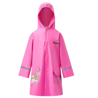 Dívčí PLÁŠTĚNKA růžová Wolf Y2510
