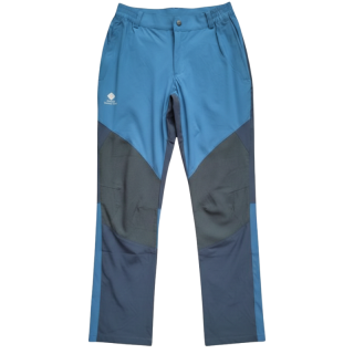 Dámské SOFTSHELLOVÉ KALHOTY černá/petrolejová Temster 23001