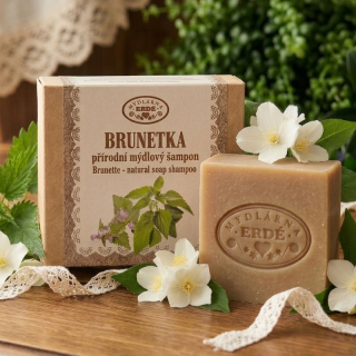 Přírodní mýdlový šampon Brunetka 100g