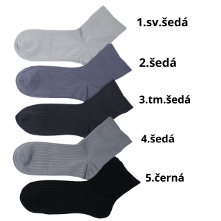 PÁNSKÉ  PONOŽKY s bambusem AURA-VIA FFZ2558