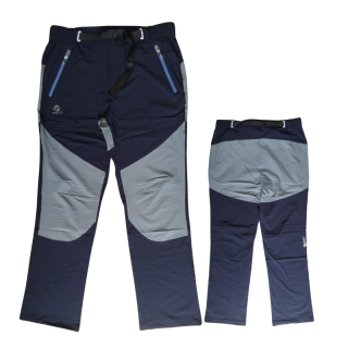 Pánské SOFTSHELLOVÉ KALHOTY tm.modrá Temster 23028