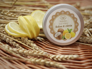 Přírodní balzám na vlasy Kokos + citron 100ml