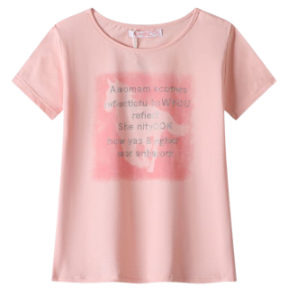 DÍVČÍ TRIČKO meruňkové Kugo BC2401