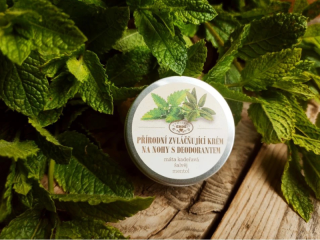 Přírodní krém na nohy