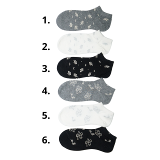 Dámské kotníčkové PONOŽKY AURA-VIA ND2753