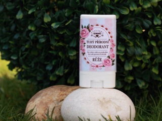 Přírodní tuhý deodorant Růže 15ml