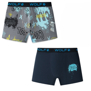 Chlapecké trenkoslipy dvojpack Wolf L2582