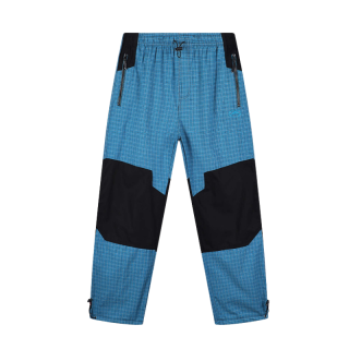 Pánské plátěné kalhoty tyrkysové Kugo FK7611