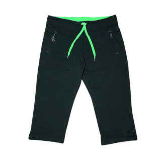 Dámské 3/4 legíny černé N-feel DX1819