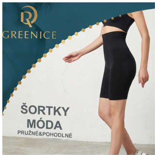Dámské funkční šortky, kraťasy černé Greenice JMK017