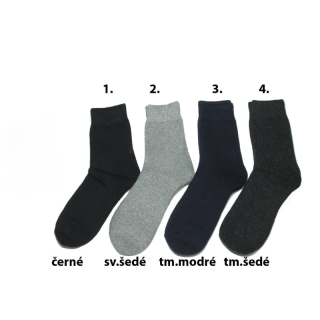 Dámské thermo vlněné vysoké ponožky Aura.Via TFV5566