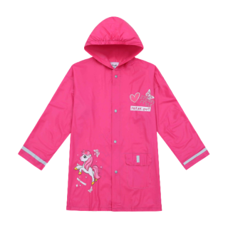 Dívčí pláštěnka růžová Kugo P7826