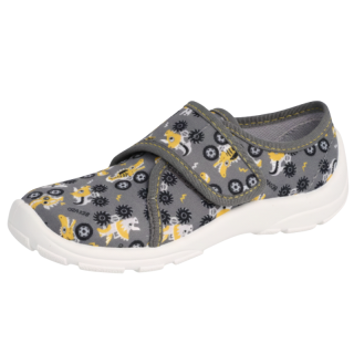 CHLAPECKÉ bačkory šedé dinotruck Befado 974y552